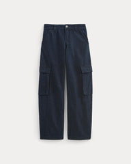 The Mid-Rise Cargo Jean | Tungsten Rinse