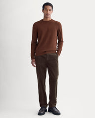 The Cashmere Crew | Heathered Mahogany