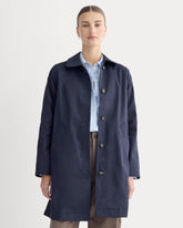 The Mac Coat | Navy
