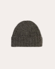 The Alpaca Beanie | Dark Charcoal