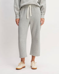 The ReTrack Barrel Sweatpant | Heathered Grey