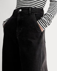 The Way-High® Twist Curve Jean | Washed Black