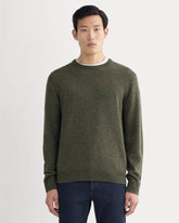 The Cashmere Crew | Heathered Army Green