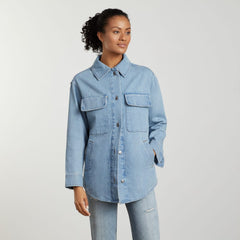 The Denim Shirt Jacket | Myrtle Sky