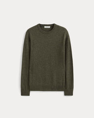 The Cashmere Crew | Heathered Army Green