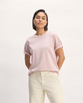 The Boyfriend Tee in Essential Cotton | Dusty Rose