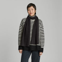 The Cashmere Scarf | Black