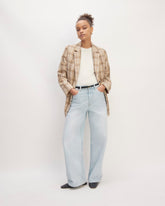 The Super Baggy Jean | Snowy Blue