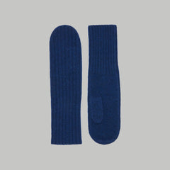 The Cashmere Mittens | Bright Navy