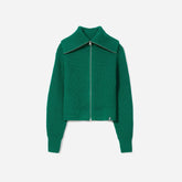 The Chunky Cardigan | Ultramarine Green