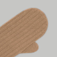 The Cashmere Mittens | Light Camel