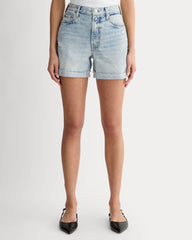 The Cheeky Jean Short | Light Indigo