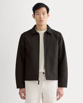 The Filled Harrington Jacket | Black
