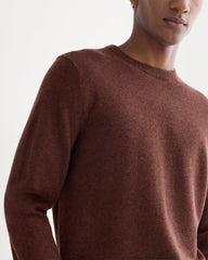 The Cashmere Crew | Heathered Mahogany