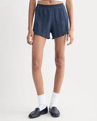 Lounge Rib Short | Navy