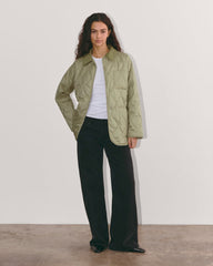 The Quilted Ranch Jacket | Eucalyptus