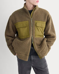 ReTrack Fleece Zip-Up | Beech