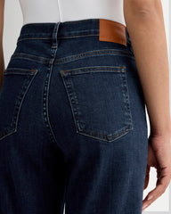 The High-Key Stovepipe Jean | Dark Indigo