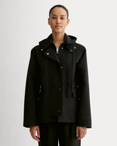 The Short Anorak | Black