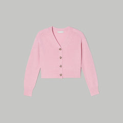 The Cashmere Cardigan | Bubblegum