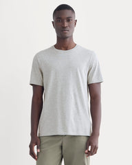The Essential Organic Crew | Heathered Grey