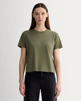 The Box-Cut Tee in Essential Cotton | Kalamata | No Pocket