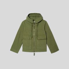 The Canvas Organic Cotton Anorak | Forest Green