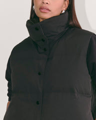 The Puffer Vest | Black