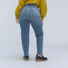 The Cheeky Hourglass Jean | Worn-In Mid Blue | 26.5" Inseam