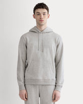 The Off-Duty Terry Hoodie | Heathered Grey