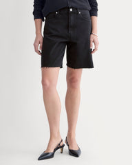 The OG Baggy Jean Short | Washed Black