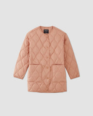 The Quilted Liner | Blush Pink