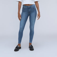The Mid-Rise Skinny Stretch Jean | Atlantic Wash
