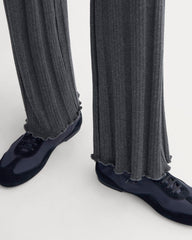 Lounge Rib Pant | Heathered Soot