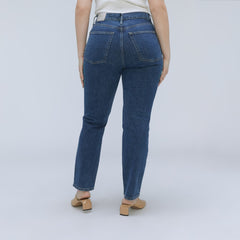 The Cheeky Hourglass Jean | Washed Midnight | 26.5" Inseam