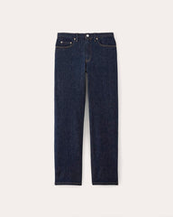 The Selvedge Loose Straight Jean | Indigo Rinse