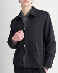 Tailored Zip Jacket |  Black