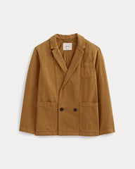 The Denim Chore Blazer | Garment-Dyed Neutral