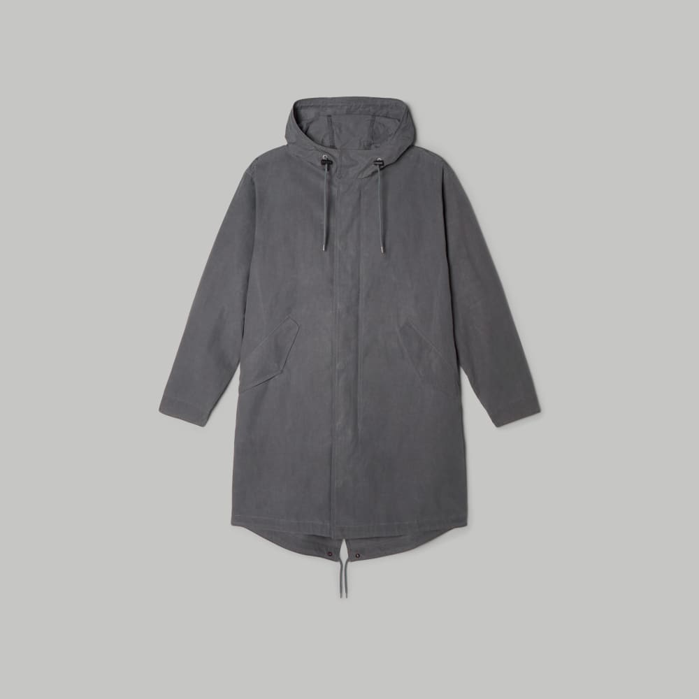 The Waxed Cotton Parka | Slate