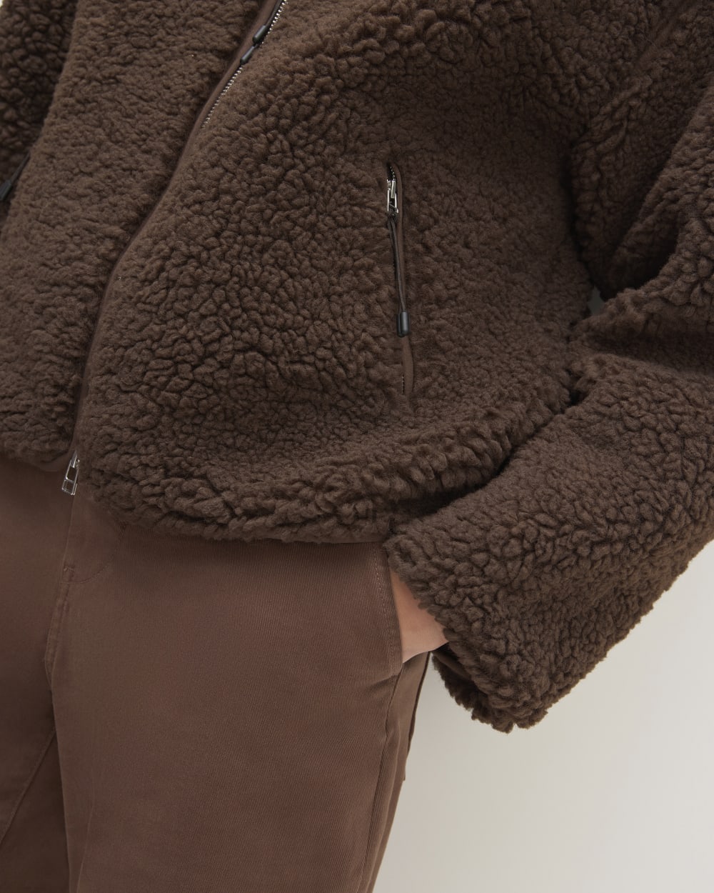 The ReNew Fleece Full Zip | Earth Brown