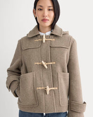 The ReWool Duffle Coat | Heather Taupe