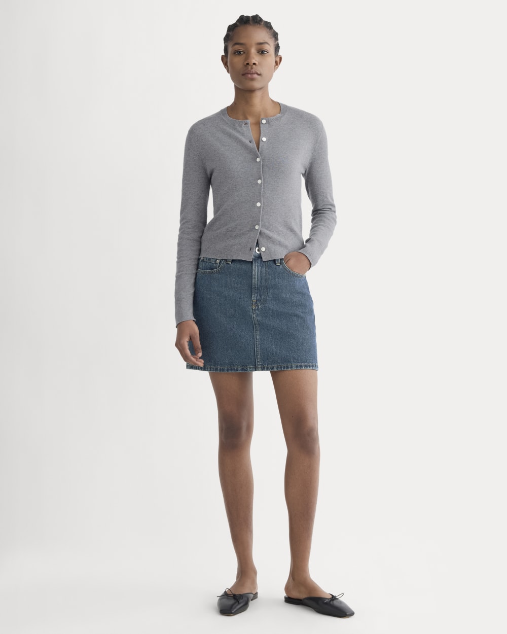 The Denim Mini Skirt | Deep Atlantic