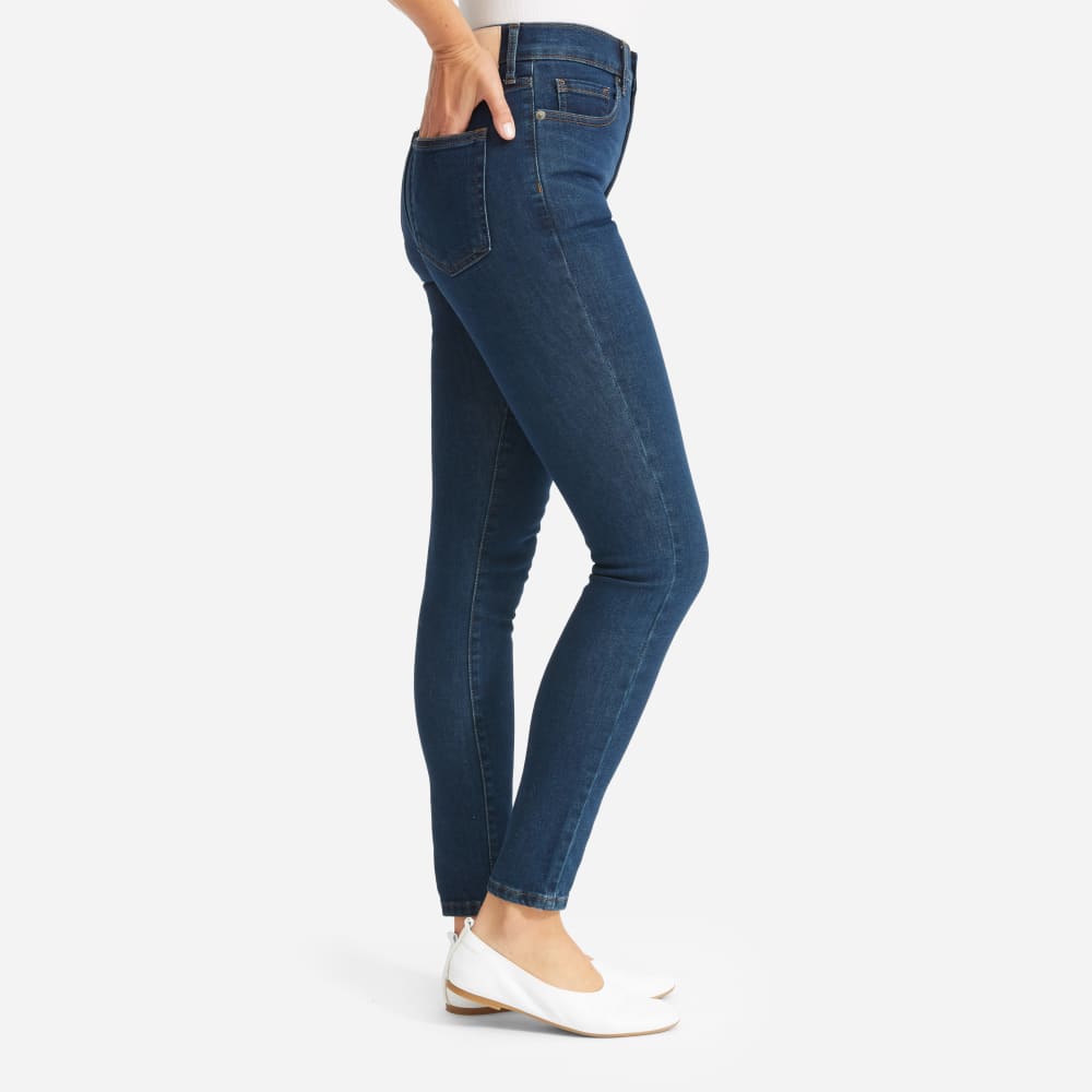 The Authentic Stretch High-Rise Skinny | Dark Blue Wash | 28.5" Inseam