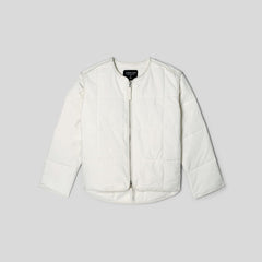 The Quilted Cotton Liner | Bone