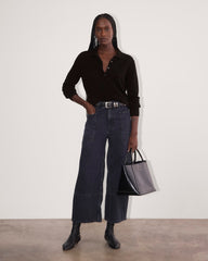 The Classic Polo in Cashmere | Black