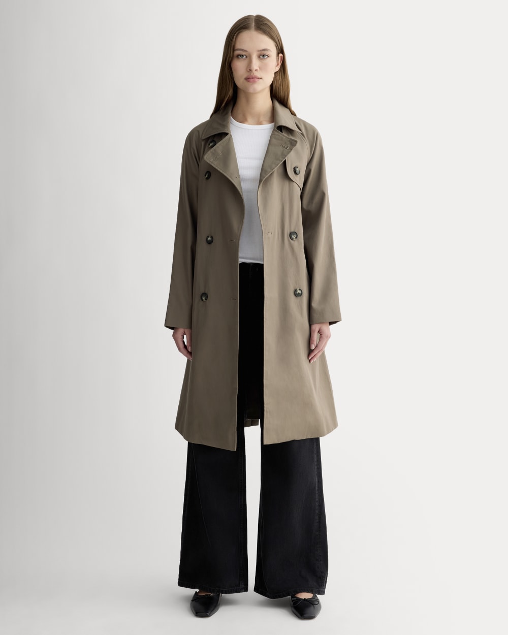 The Modern Trench Coat | Deep Taupe