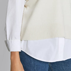 The Cashmere Vest | Bone