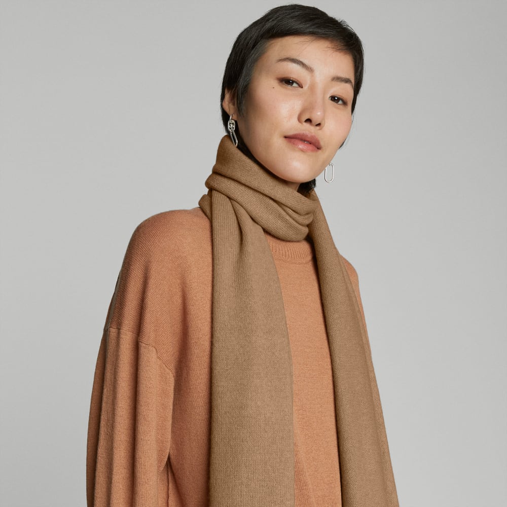 The Cashmere Scarf | Light Camel