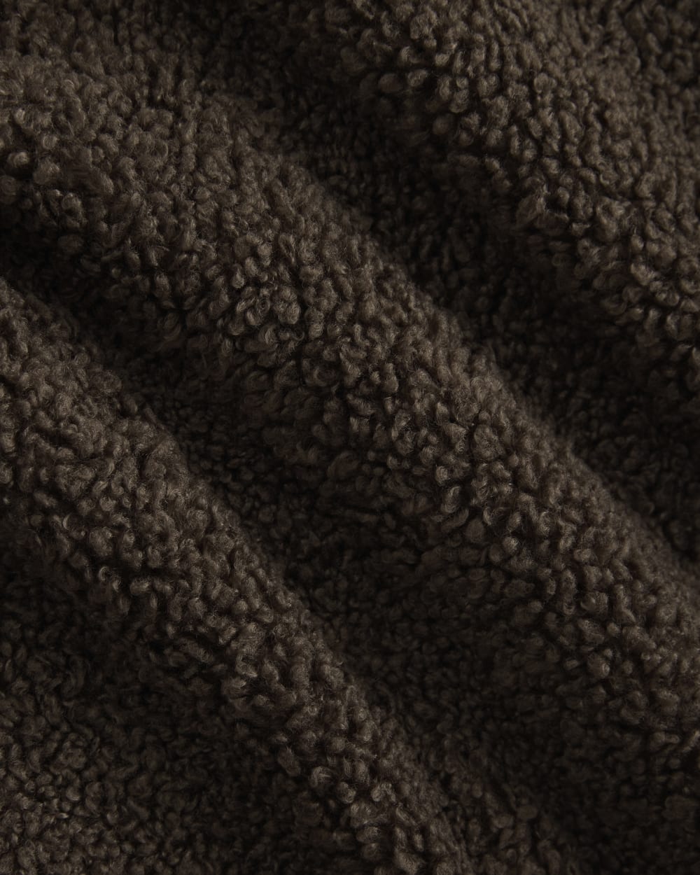 Reversible Teddy Jacket | Coffee Bean