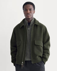 ReWool Flight Jacket | Heather Beech
